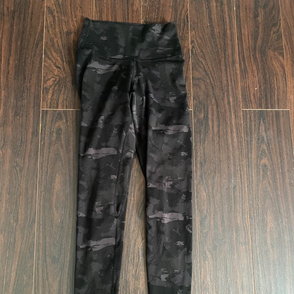 Brushed camo leggings